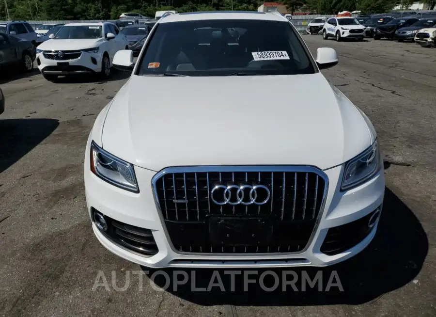 AUDI Q5 PREMIUM 2017 vin WA1L2AFP1HA028844 from auto auction Copart