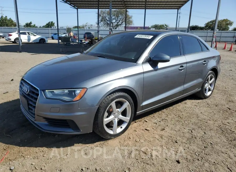 AUDI A3 PREMIUM 2016 vin WAUA7GFF0G1015426 from auto auction Copart