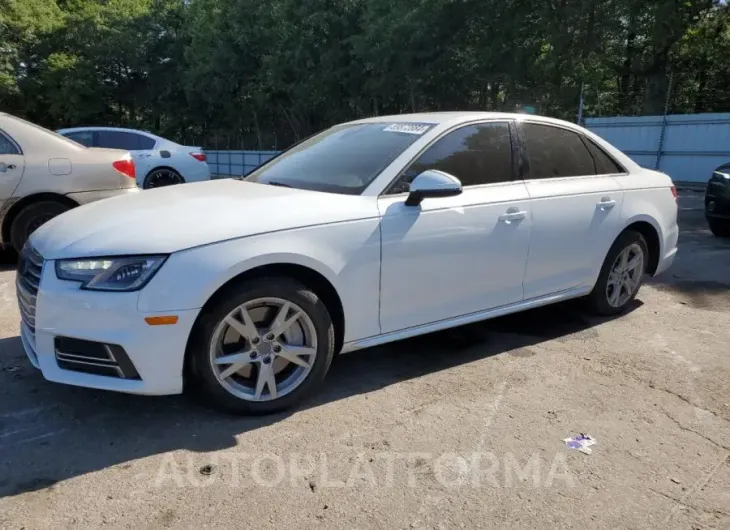 AUDI A4 PREMIUM 2018 vin WAUDNAF40JA053714 from auto auction Copart