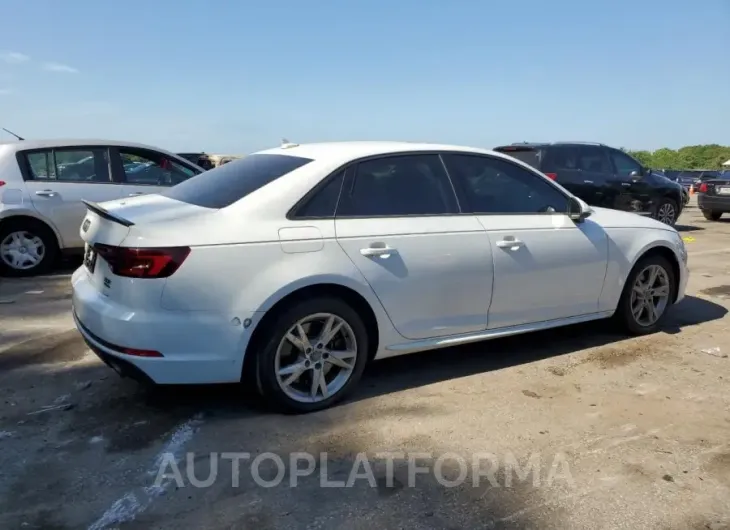 AUDI A4 PREMIUM 2018 vin WAUDNAF40JA053714 from auto auction Copart