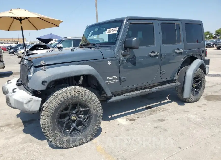 JEEP WRANGLER U 2017 vin 1C4BJWDG7HL607071 from auto auction Copart