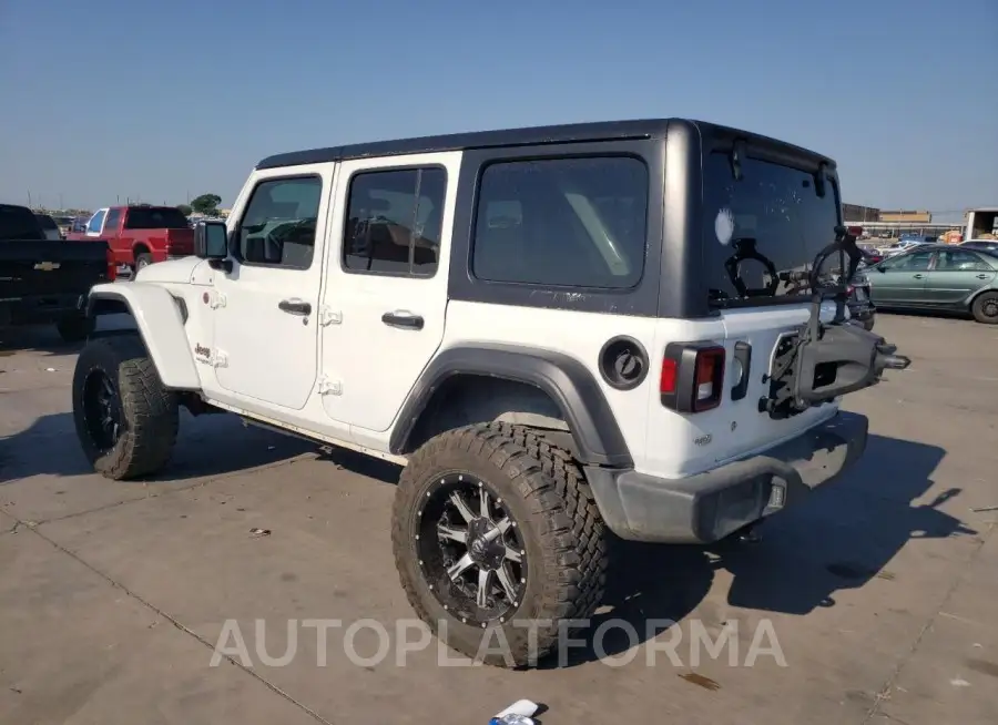 JEEP WRANGLER U 2020 vin 1C4HJXDG0LW142043 from auto auction Copart