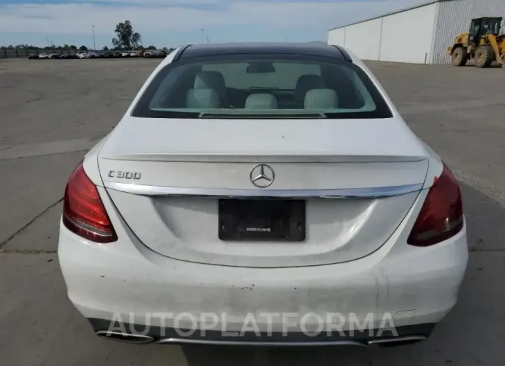 MERCEDES-BENZ C 300 2016 vin 55SWF4JB7GU122977 from auto auction Copart