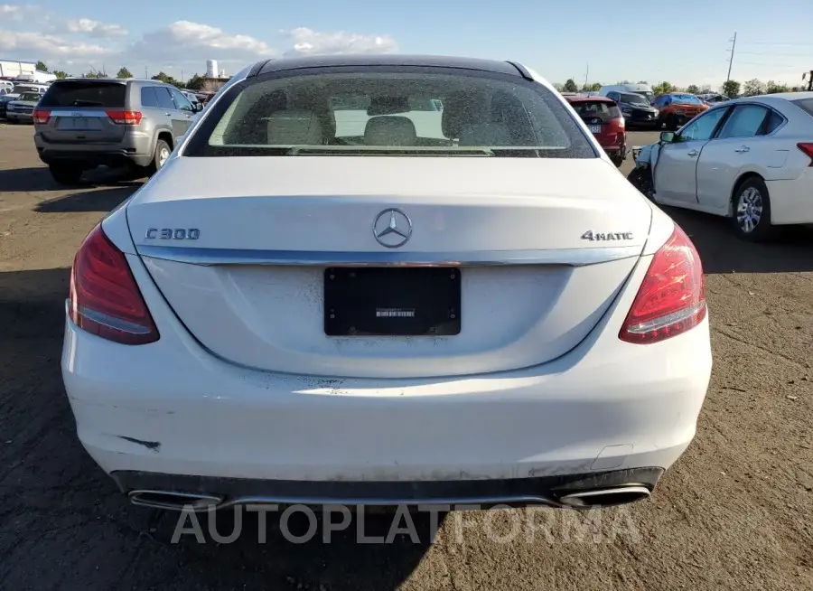 MERCEDES-BENZ C 300 4MAT 2015 vin 55SWF4KB2FU095023 from auto auction Copart