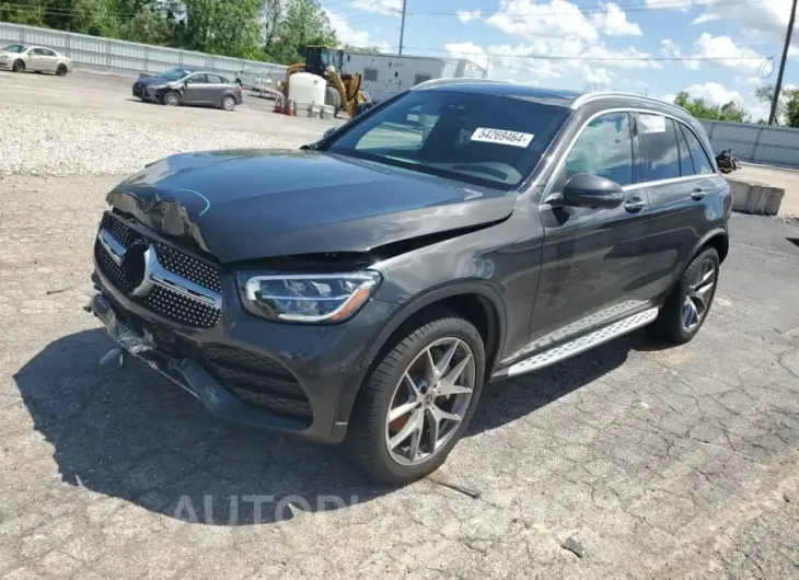 MERCEDES-BENZ GLC 300 4M 2022 vin W1N0G8EB2NV379283 from auto auction Copart