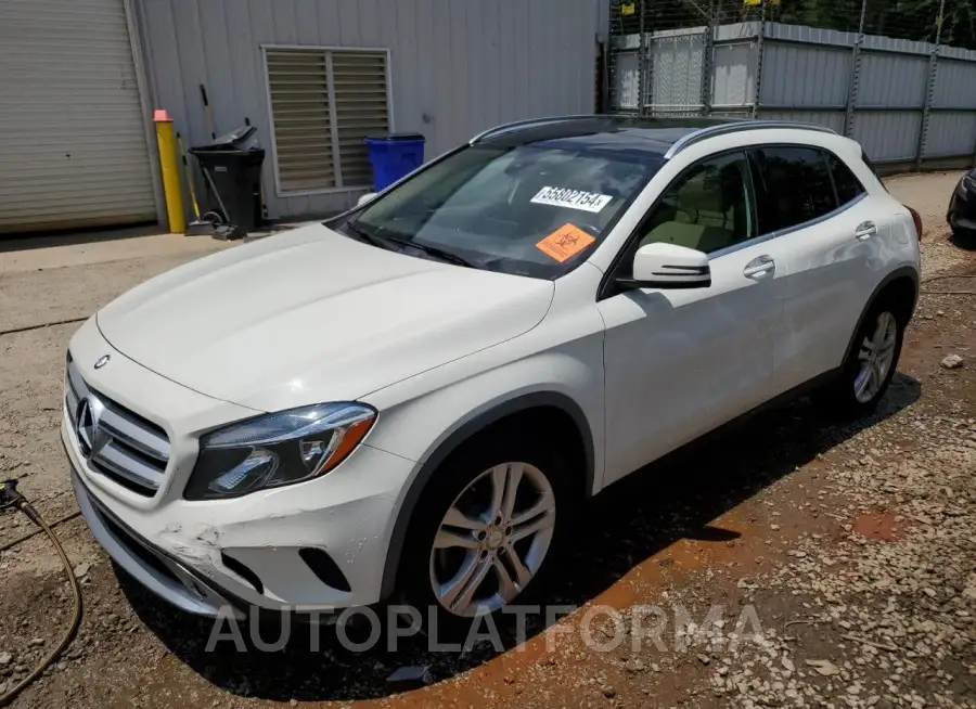 MERCEDES-BENZ GLA 250 4M 2016 vin WDCTG4GB3GJ261757 from auto auction Copart