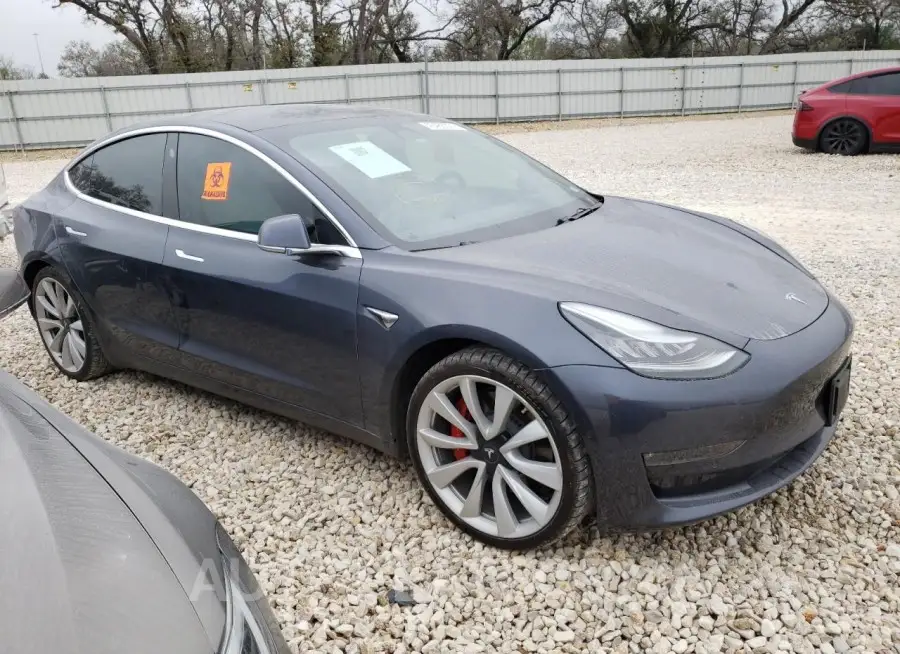 TESLA MODEL 3 2019 vin 5YJ3E1EB5KF413731 from auto auction Copart