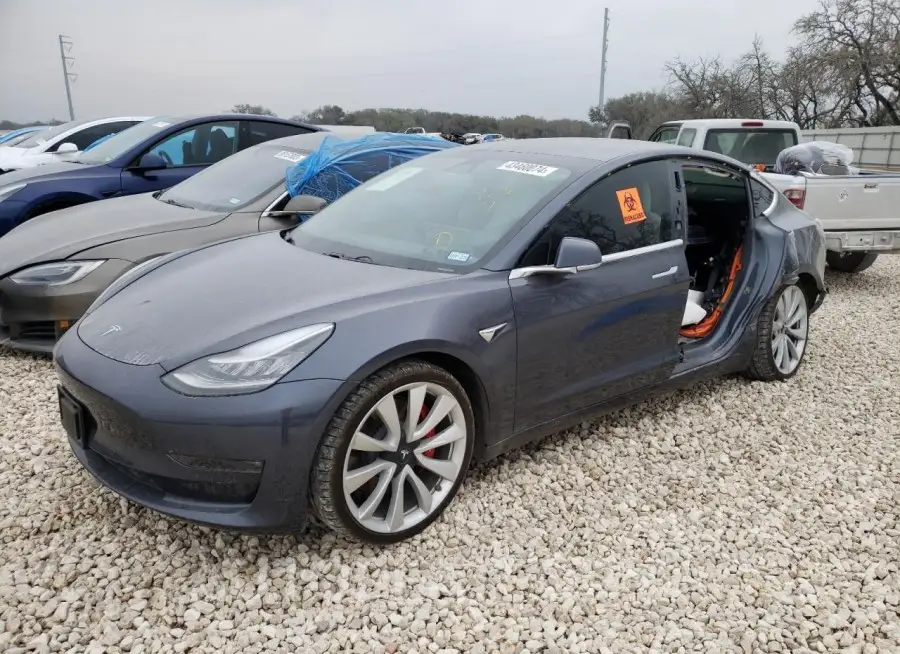 TESLA MODEL 3 2019 vin 5YJ3E1EB5KF413731 from auto auction Copart