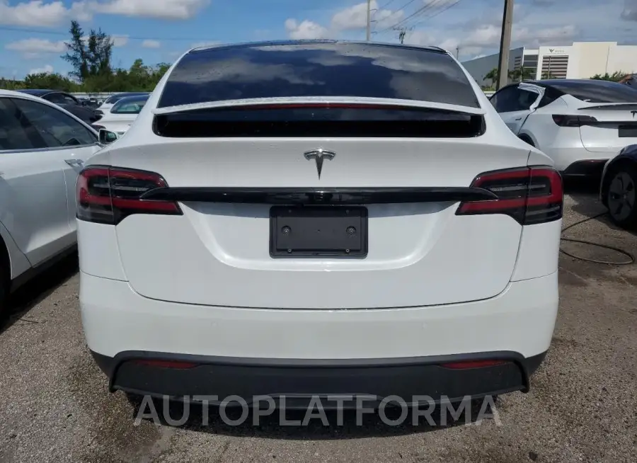 TESLA MODEL X 2023 vin 7SAXCBE5XPF365726 from auto auction Copart