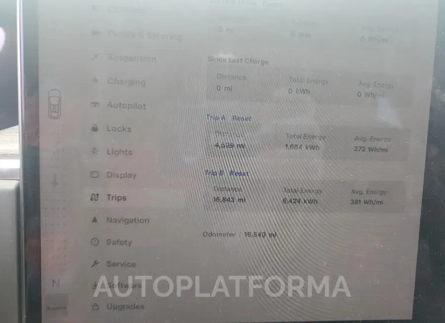 TESLA MODEL X 2023 vin 7SAXCBE5XPF365726 from auto auction Copart