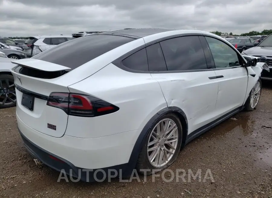 TESLA MODEL X 2022 vin 7SAXCBE61NF353261 from auto auction Copart