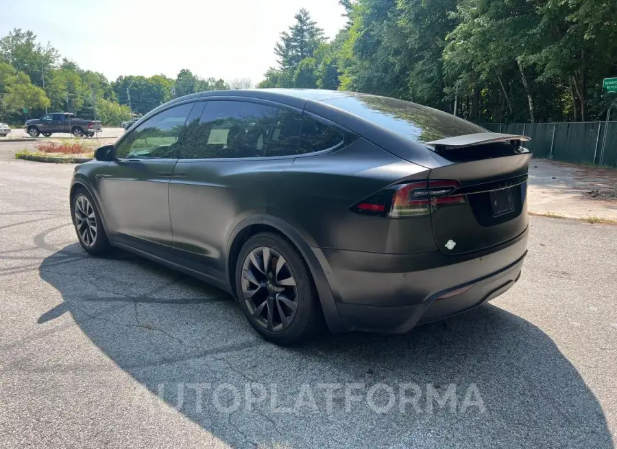 TESLA MODEL X 2022 vin 7SAXCBE6XNF339925 from auto auction Copart