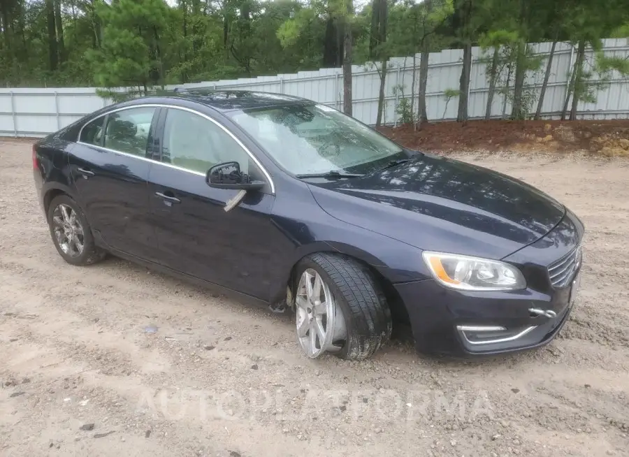 VOLVO S60 PREMIE 2016 vin YV126MFK1G1399300 from auto auction Copart