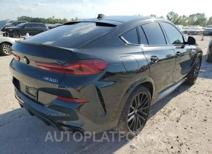 BMW X6 M50I 2023 vin 5UXCY8C02P9N58629 from auto auction Copart