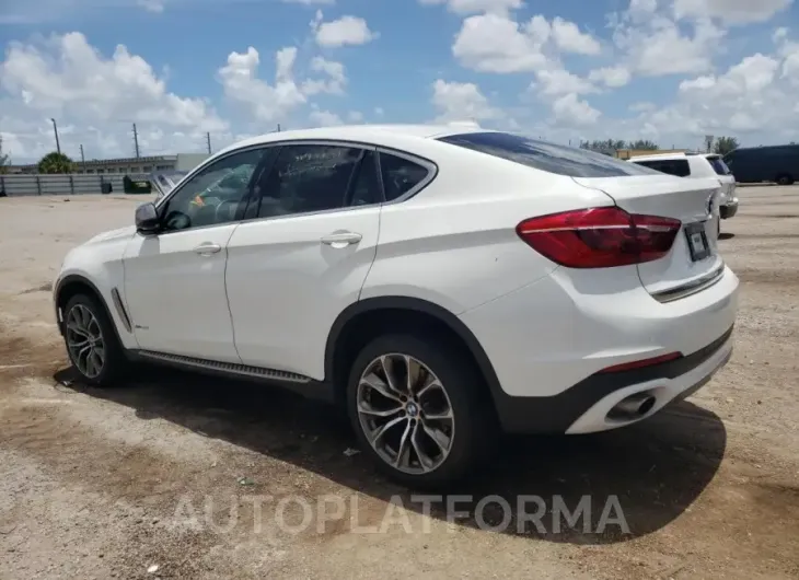 BMW X6 XDRIVE3 2016 vin 5UXKU2C52G0N83714 from auto auction Copart