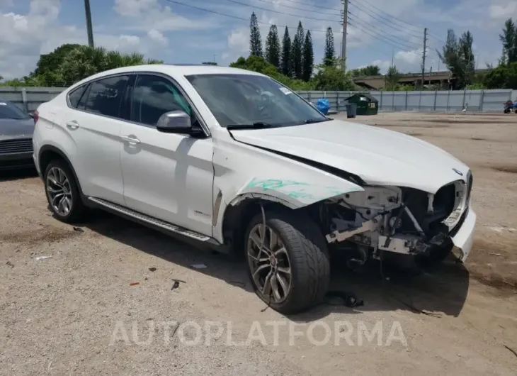 BMW X6 XDRIVE3 2016 vin 5UXKU2C52G0N83714 from auto auction Copart