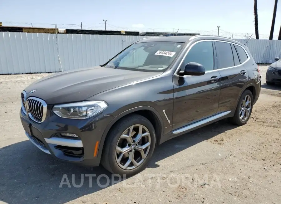 BMW X3 SDRIVE3 2020 vin 5UXTY3C04L9D68279 from auto auction Copart