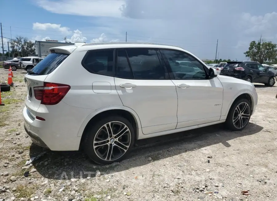 BMW X3 XDRIVE2 2016 vin 5UXWX9C52G0D93920 from auto auction Copart