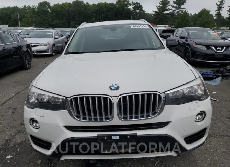 BMW X3 XDRIVE2 2016 vin 5UXWX9C57G0D84615 from auto auction Copart