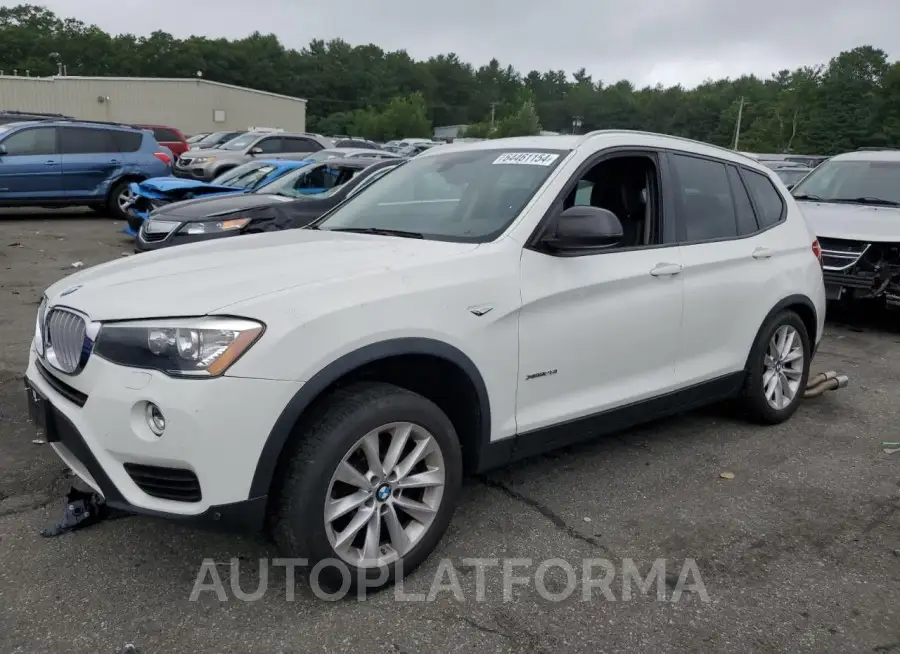 BMW X3 XDRIVE2 2016 vin 5UXWX9C57G0D84615 from auto auction Copart