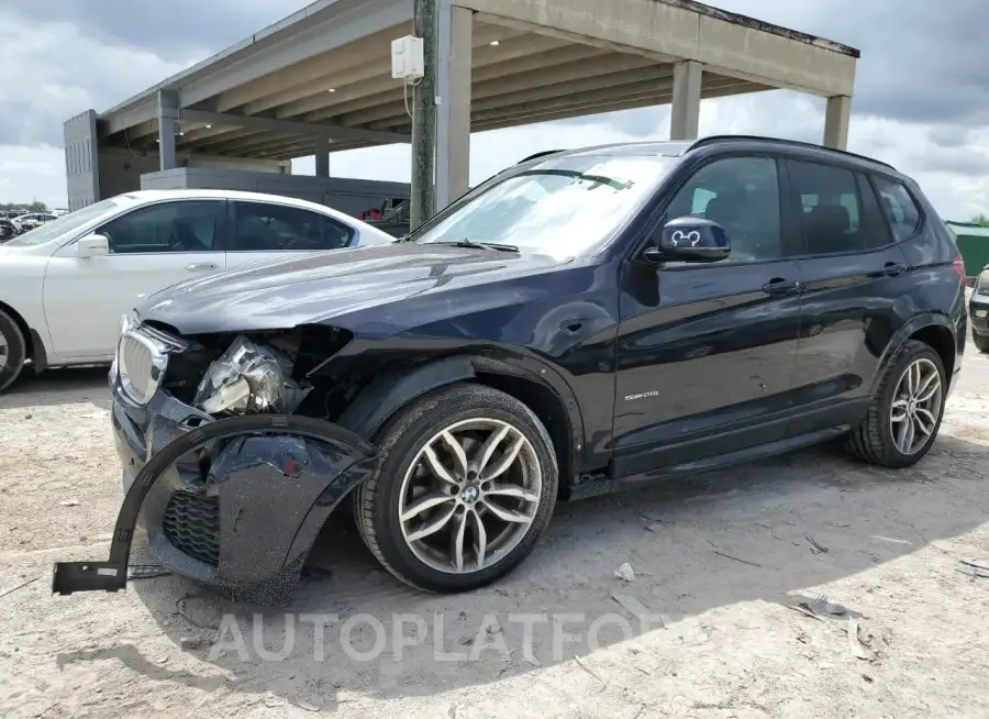 BMW X3 SDRIVE2 2017 vin 5UXWZ7C55H0T44322 from auto auction Copart