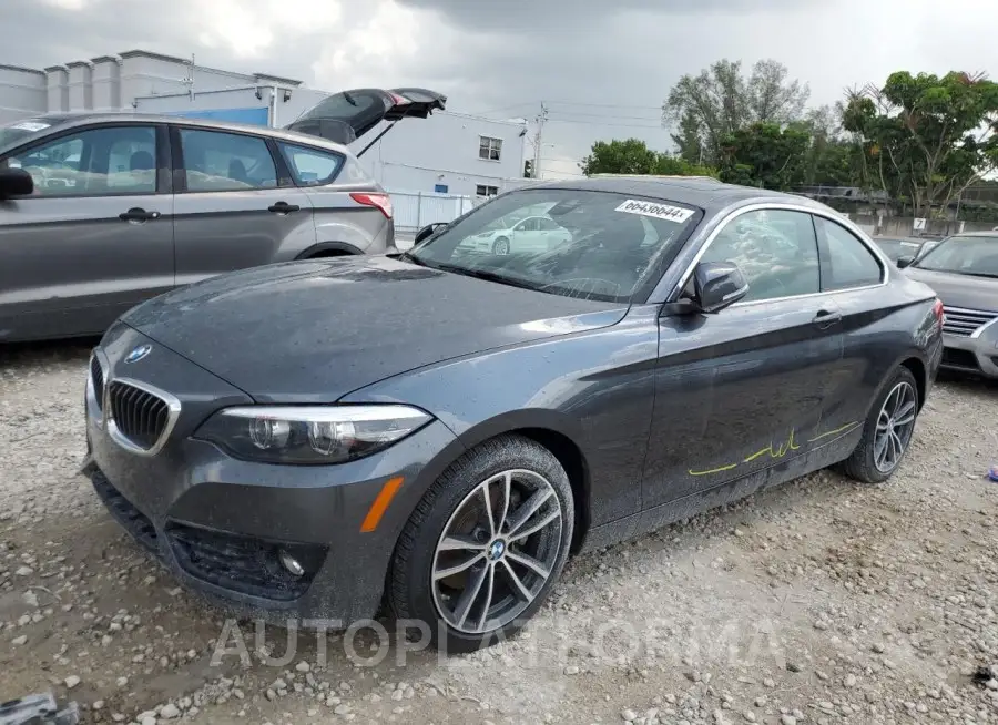 BMW 230I 2018 vin WBA2J1C55JVD09809 from auto auction Copart