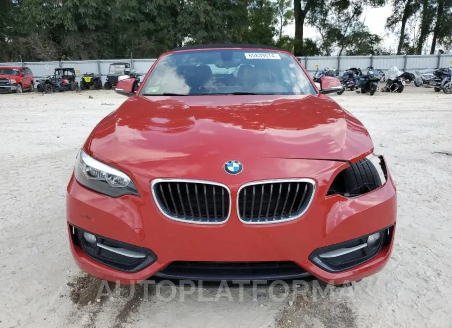 BMW 230I 2017 vin WBA2K9C37HV647603 from auto auction Copart