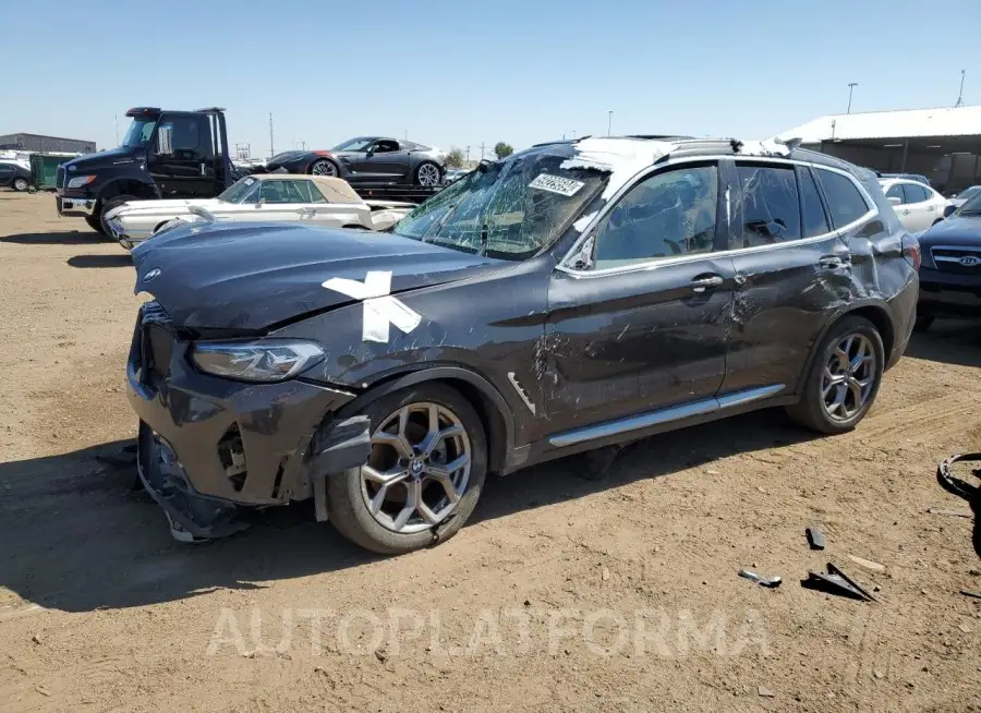 BMW X3 XDRIVE3 2022 vin WBX57DP00NN178017 from auto auction Copart