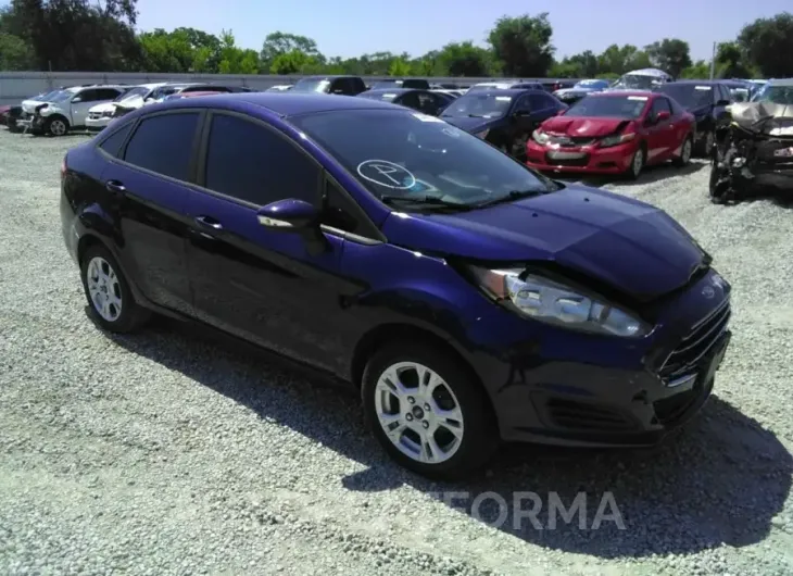 FORD FIESTA SE 2016 vin 3FADP4BJ4GM176105 from auto auction Copart