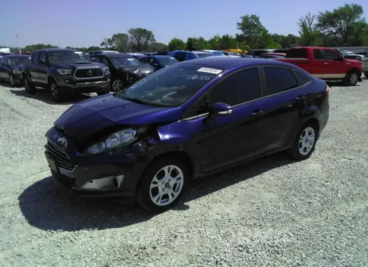 FORD FIESTA SE 2016 vin 3FADP4BJ4GM176105 from auto auction Copart