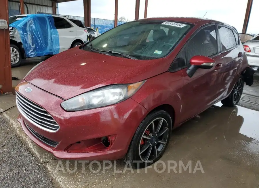 FORD FIESTA SE 2015 vin 3FADP4EJ7FM105989 from auto auction Copart