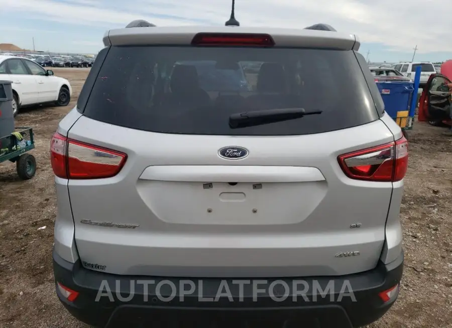 FORD ECOSPORT S 2020 vin MAJ6S3GL1LC315047 from auto auction Copart