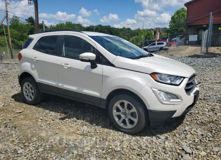 FORD ECOSPORT S 2019 vin MAJ6S3GL7KC280027 from auto auction Copart