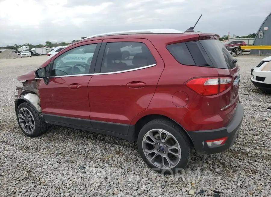 FORD ECOSPORT T 2021 vin MAJ6S3KL4MC401512 from auto auction Copart