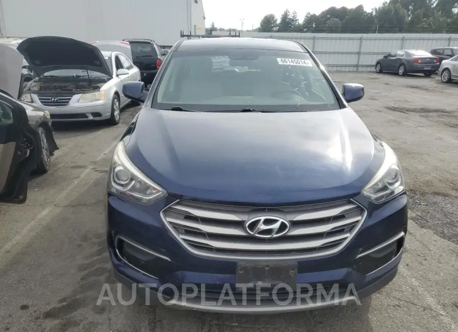 HYUNDAI SANTA FE S 2017 vin 5XYZT3LB0HG393307 from auto auction Copart