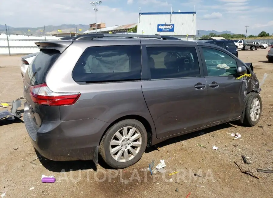 TOYOTA SIENNA LE 2015 vin 5TDJK3DC5FS121150 from auto auction Copart