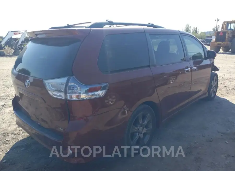 TOYOTA SIENNA SPO 2015 vin 5TDXK3DC6FS573392 from auto auction Copart