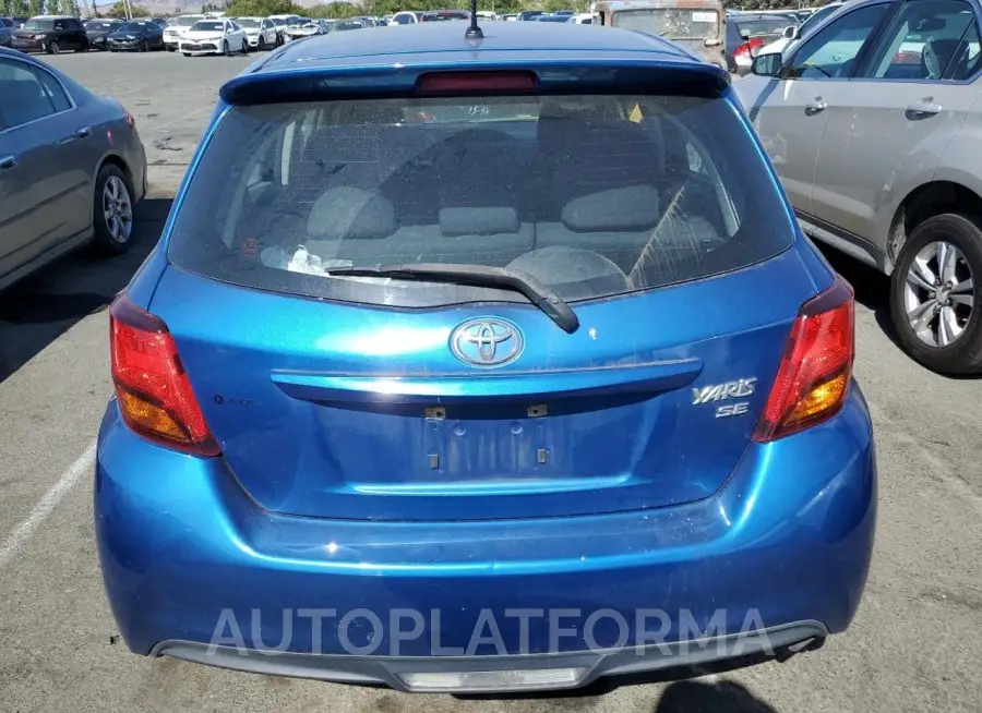 TOYOTA YARIS 2015 vin VNKKTUD32FA054227 from auto auction Copart