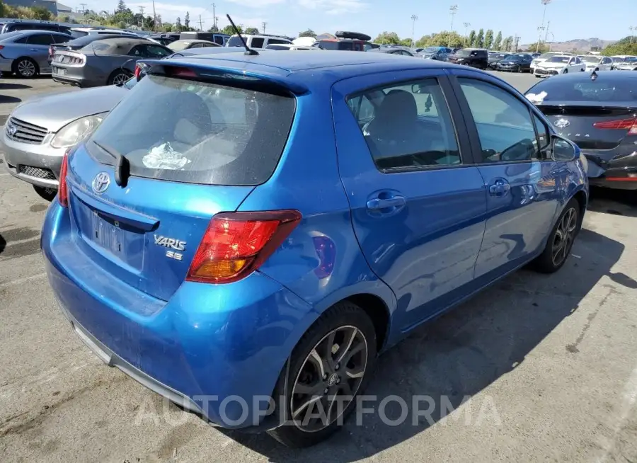 TOYOTA YARIS 2015 vin VNKKTUD32FA054227 from auto auction Copart