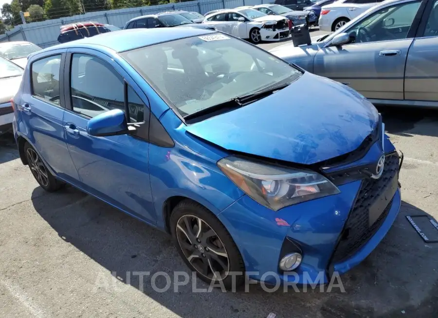 TOYOTA YARIS 2015 vin VNKKTUD32FA054227 from auto auction Copart