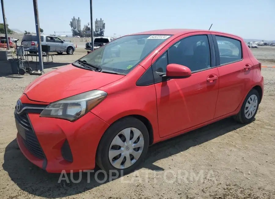 TOYOTA YARIS 2015 vin VNKKTUD33FA043379 from auto auction Copart