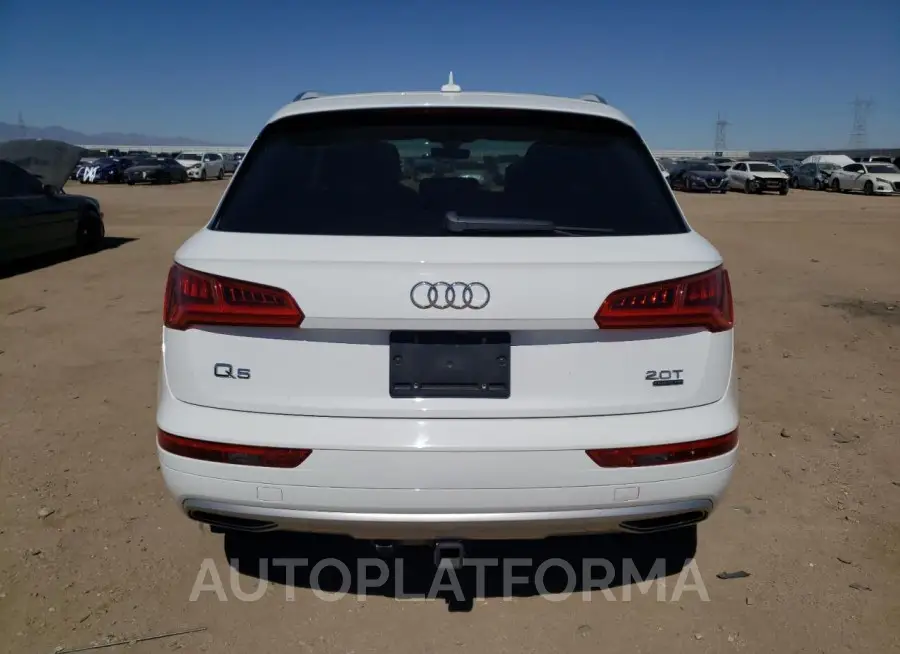 AUDI Q5 PREMIUM 2018 vin WA1ANAFY4J2019434 from auto auction Copart