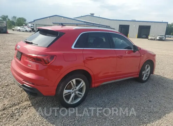 AUDI Q3 PREMIUM 2020 vin WA1EECF3XL1054330 from auto auction Copart