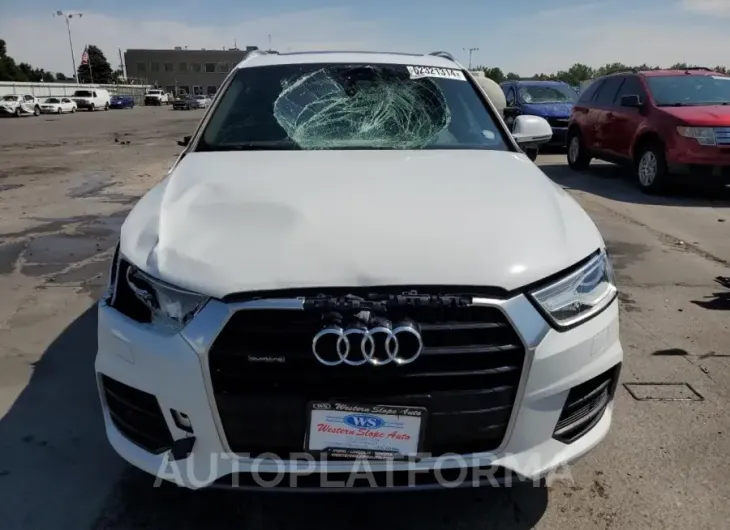 AUDI Q3 PREMIUM 2017 vin WA1JCCFS9HR012204 from auto auction Copart