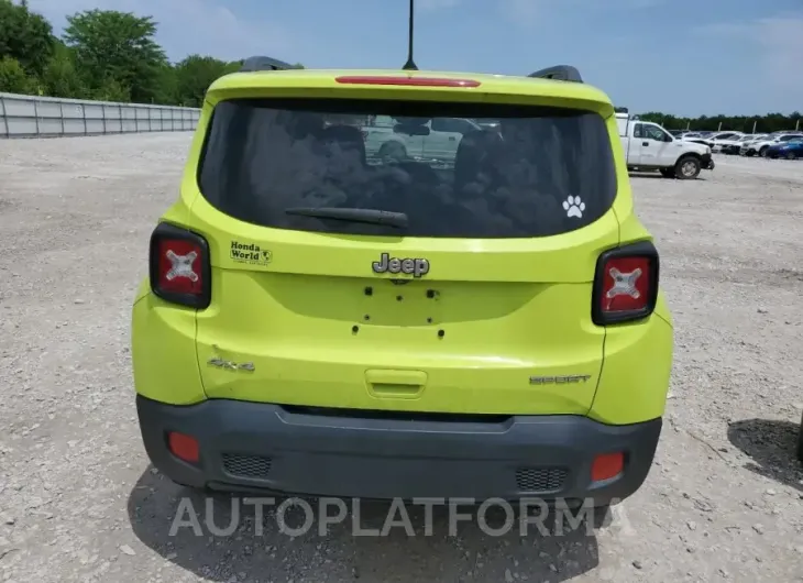 JEEP RENEGADE S 2018 vin ZACCJBAB9JPH47307 from auto auction Copart