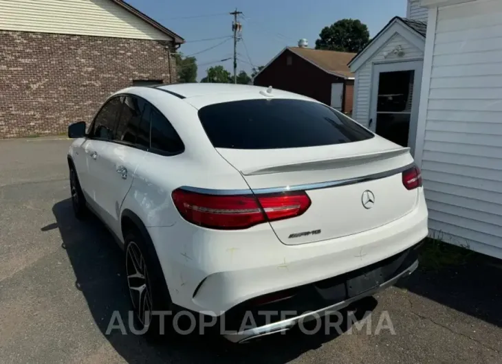 MERCEDES-BENZ GLE COUPE 2017 vin 4JGED6EB2HA061858 from auto auction Copart