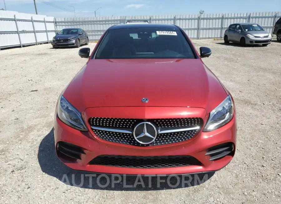 MERCEDES-BENZ C 300 4MAT 2020 vin 55SWF8EB8LU331236 from auto auction Copart