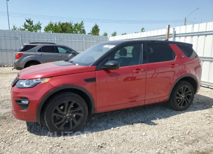 LAND ROVER DISCOVERY 2017 vin SALCT2BG4HH654208 from auto auction Copart