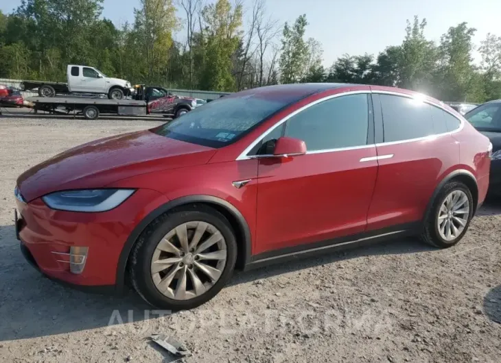 TESLA MODEL X 2017 vin 5YJXCBE26HF035621 from auto auction Copart