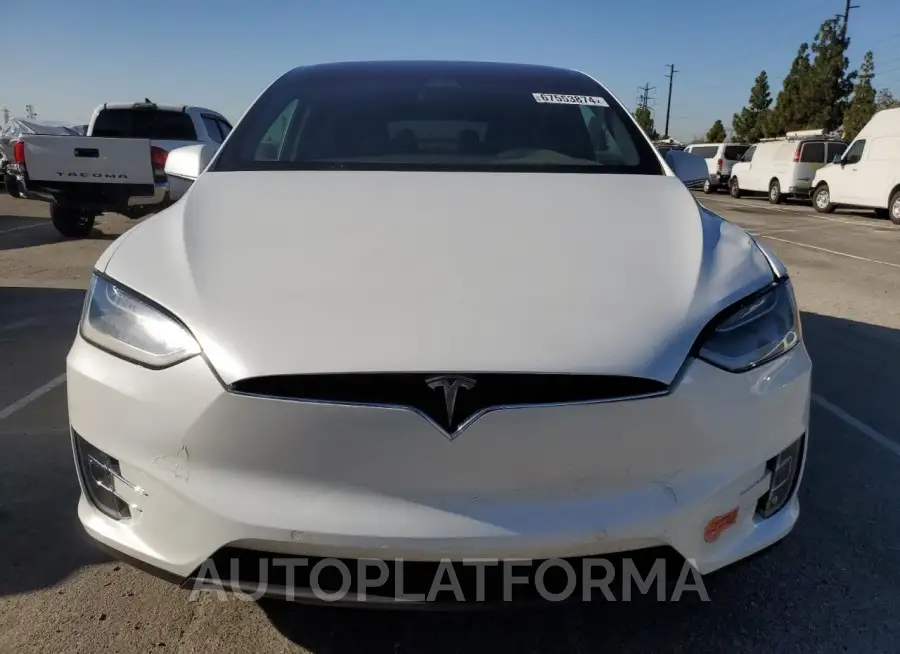 TESLA MODEL X 2018 vin 5YJXCBE28JF101186 from auto auction Copart